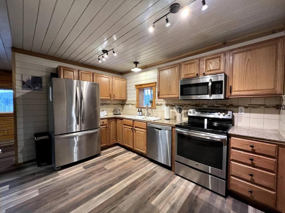 Aurora Ridge Cabin Fairbanks Exterior photo